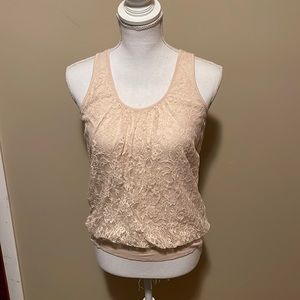 Express Lace Racerback Tank